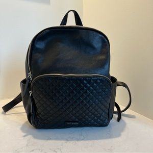 Vera Bradley Black Leather Backpack